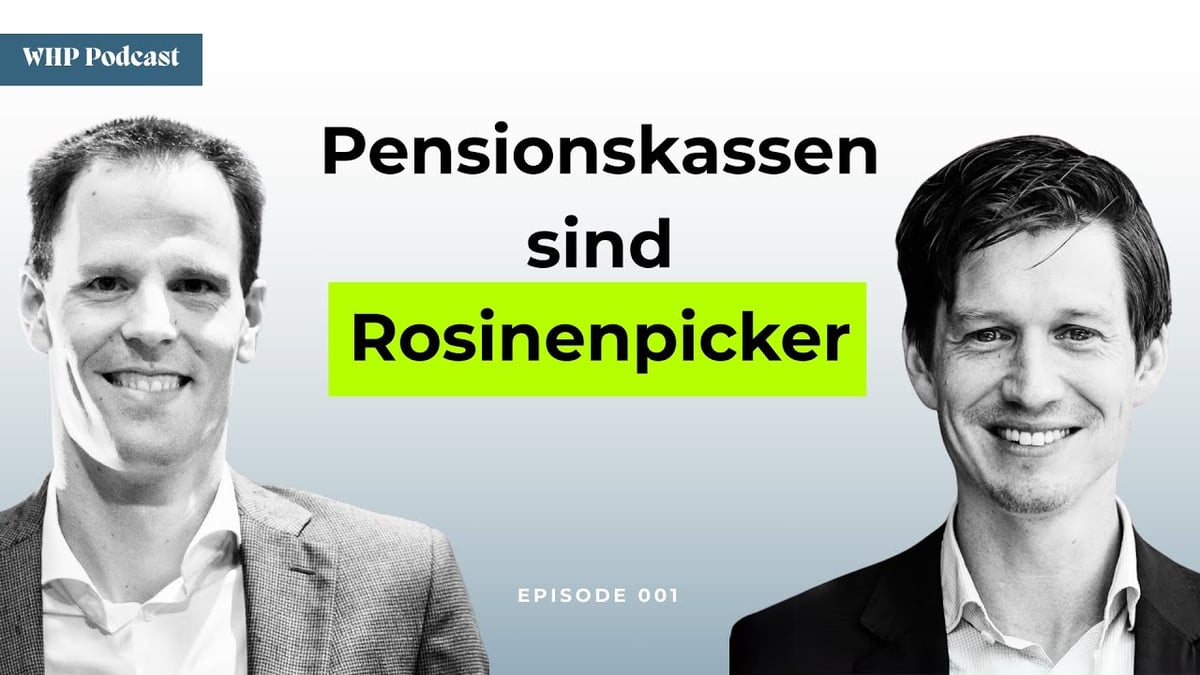 Pensionskassen sind Rosenpicker