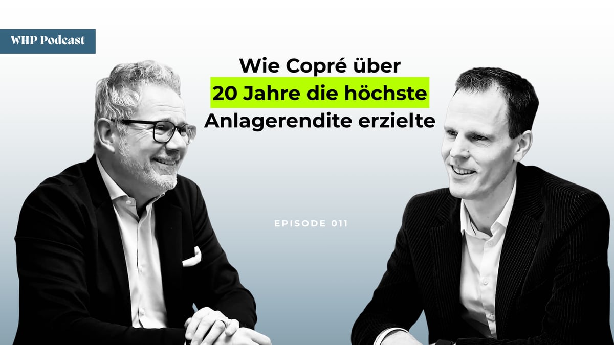 Wie Copré über 20 Jahre die höchste Anlagerendite erzielte