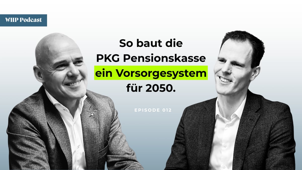 So baut die PKG Pensionskasse ein Vorsorgesystem für 2050.