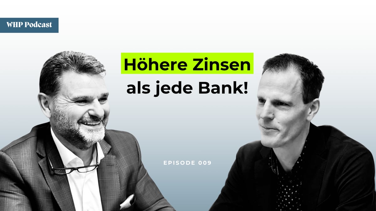 Höhere Zinsen als jede Bank!